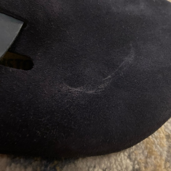 Birkenstock Boston Suede Soft Footbed Clogs Blue EU 42 Men’s 9 Women’s 11 Shoes - Picture 6 of 16